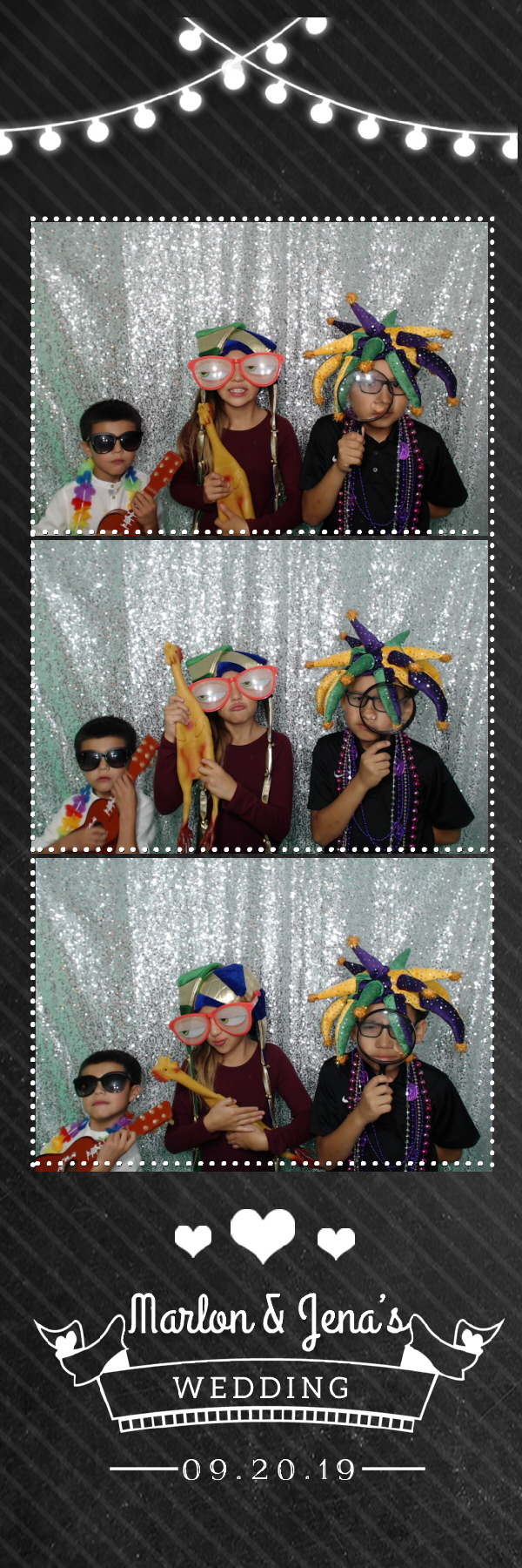 Jena and Marlon's Wedding | View more photos from the event at gallery.photoboothbillings.com/u/PhotoBoothBillings/Jena-and-Marlons-Wedding